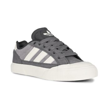 Adidas Court TNS Premiere RT Skate Shoes - Grey/Chalk White/Grey