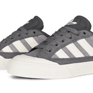 Adidas Court TNS Premiere RT Skate Shoes - Grey/Chalk White/Grey