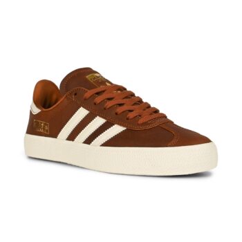 Adidas Gazelle ADV Skate Shoes - Dusky Bronze/Chalk White/Off White