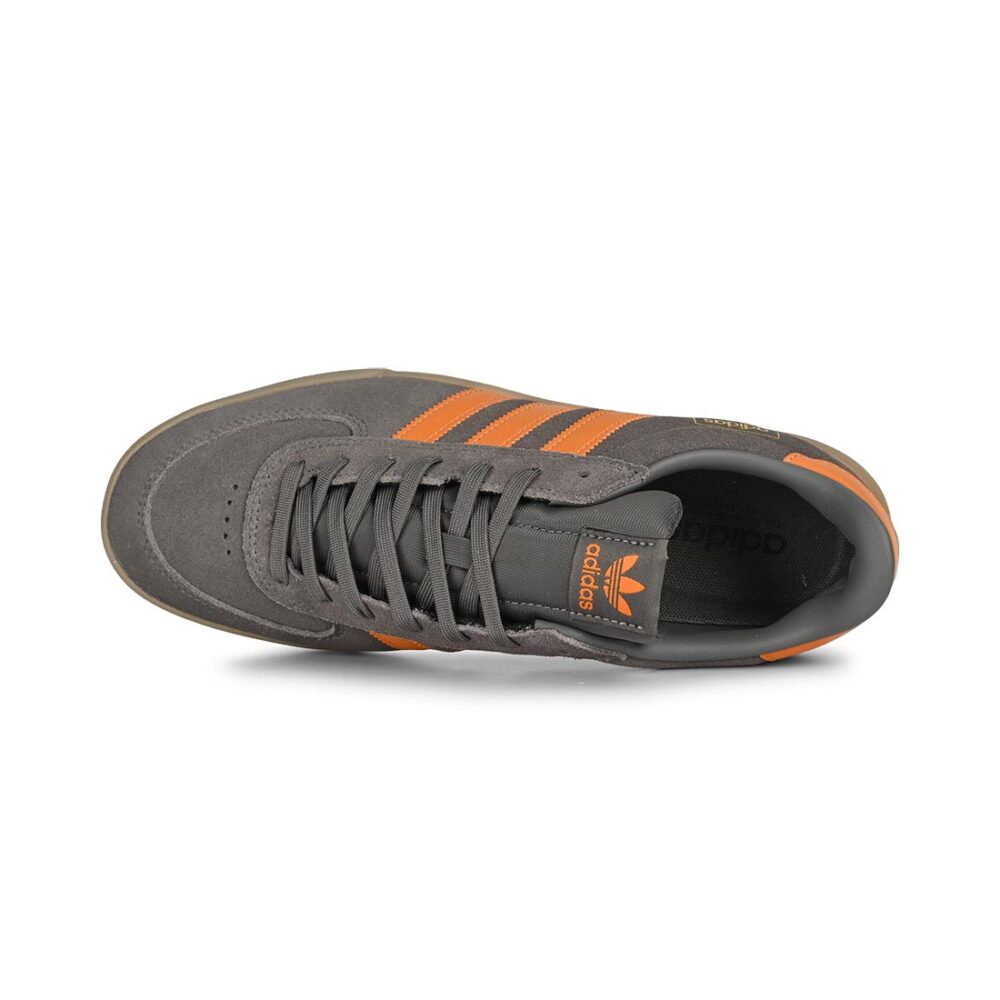 Adidas Glenburn Skate Shoes - Charcoal/Rustic Orange/Gum