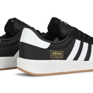 Adidas Glenburn Skate Shoes - Core Black/Cloud White/Gum