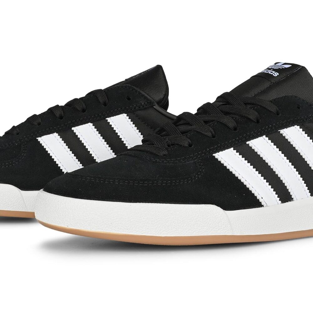 Adidas Glenburn Skate Shoes - Core Black/Cloud White/Gum