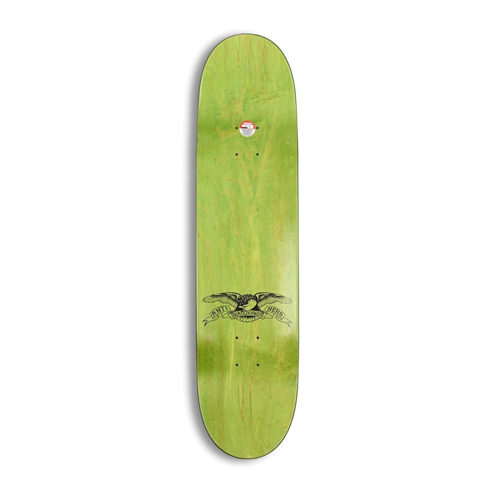 Anti Hero Classic Eagle 8.06" Skateboard Deck - Olive
