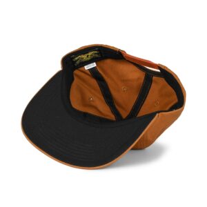 Anti Hero Lil Pigeon Snapback Cap - Medium Brown/Yellow