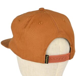 Anti Hero Lil Pigeon Snapback Cap - Medium Brown/Yellow