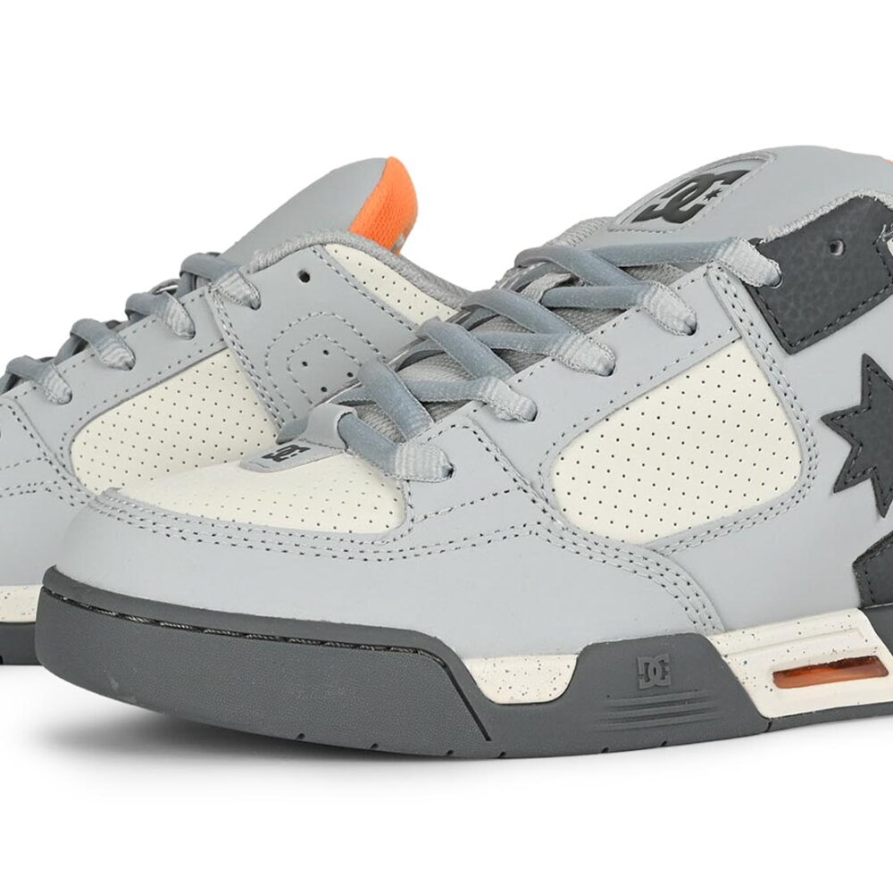 DC Command Skate Shoes - Grey/White