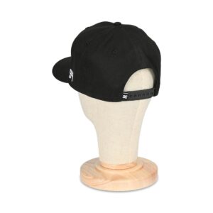 DC Semi-Pro Snapback Cap - Black
