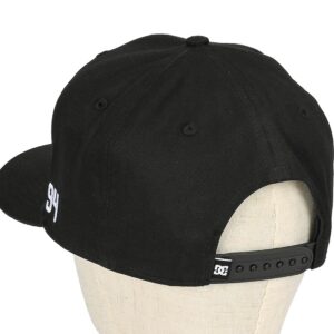 DC Semi-Pro Snapback Cap - Black