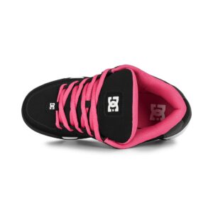 DC Women's Command Skate Shoes - Black/Black/Pink