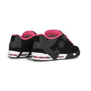 DC Women's Command Skate Shoes - Black/Black/Pink
