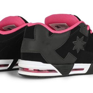 DC Women's Command Skate Shoes - Black/Black/Pink