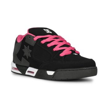 DC Women's Command Skate Shoes - Black/Black/Pink