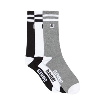 Element 2Tone Icon Crew Socks 3 Pack - Multi