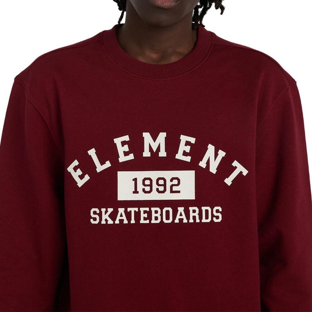 Element Home Team Crew Sweater - Burgundy