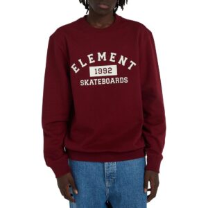 Element Home Team Crew Sweater - Burgundy