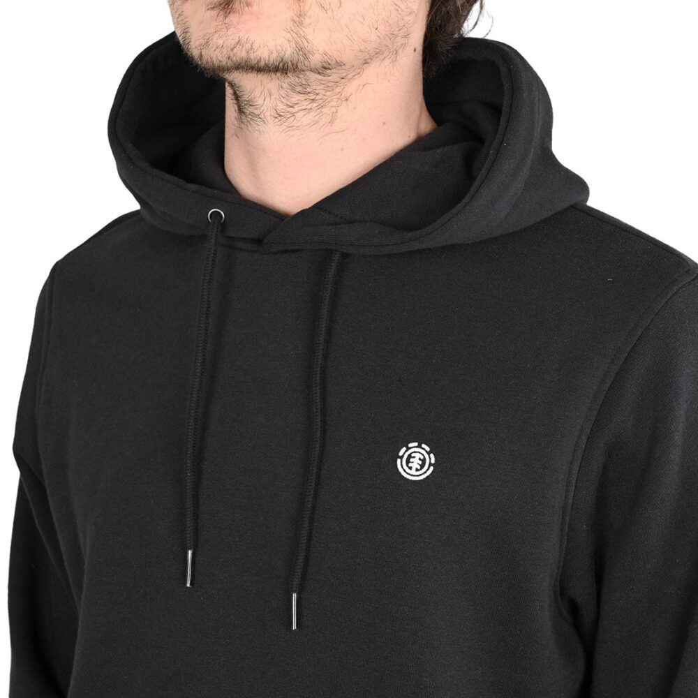 Element Icon Embroidery Pullover Hoodie - Flint Black