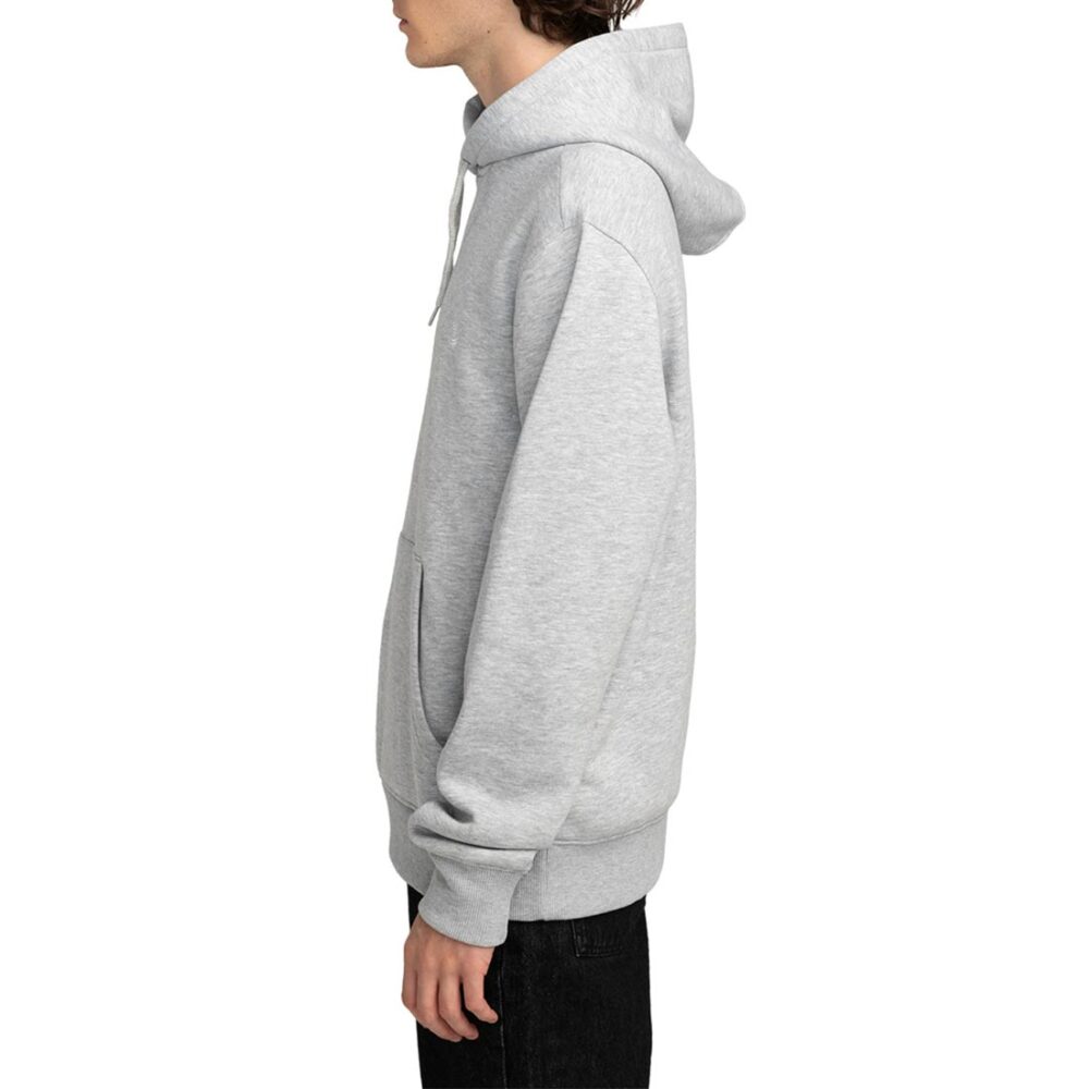 Element Icon Embroidery Pullover Hoodie - Mid Grey Heather
