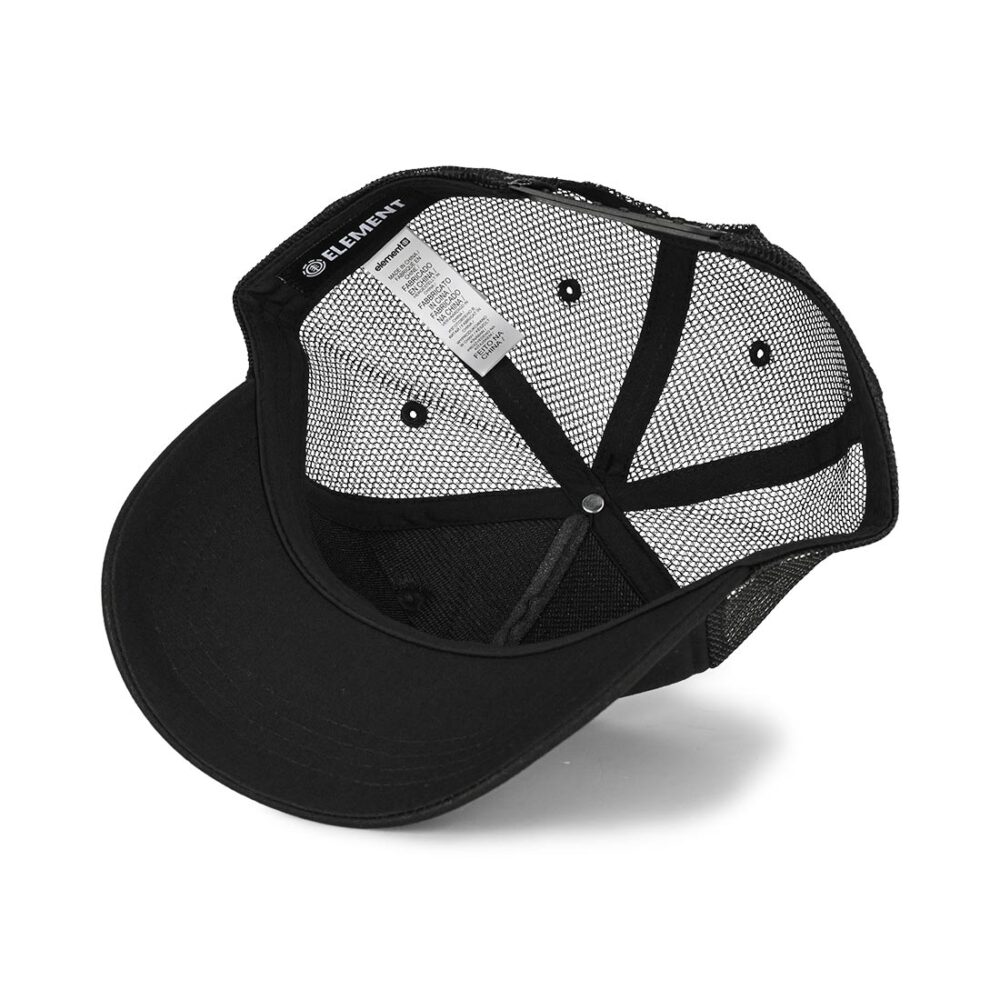 Element Icon Mesh Trucker Cap - Flint Black