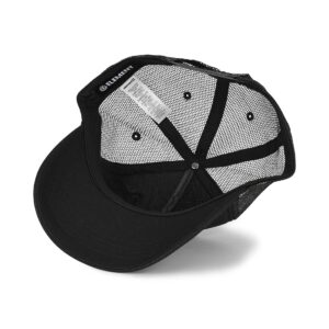 Element Icon Mesh Trucker Cap - Flint Black