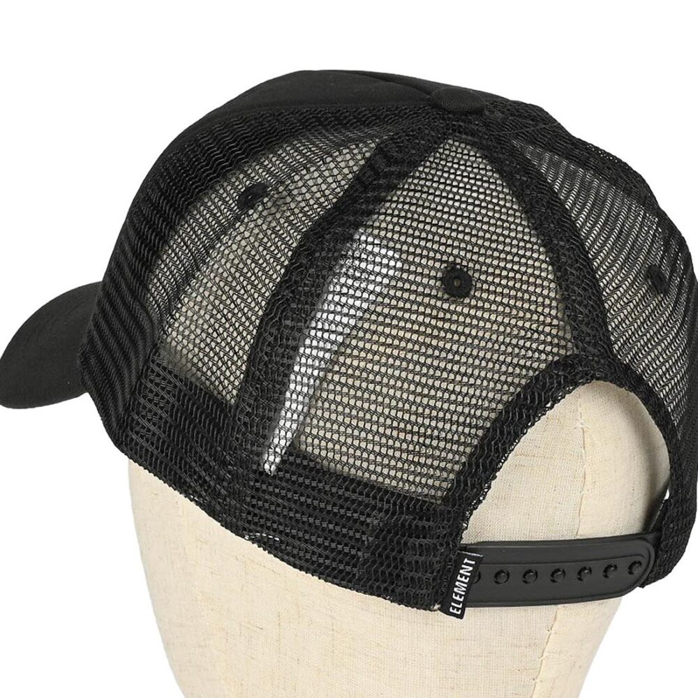Element Icon Mesh Trucker Cap - Flint Black