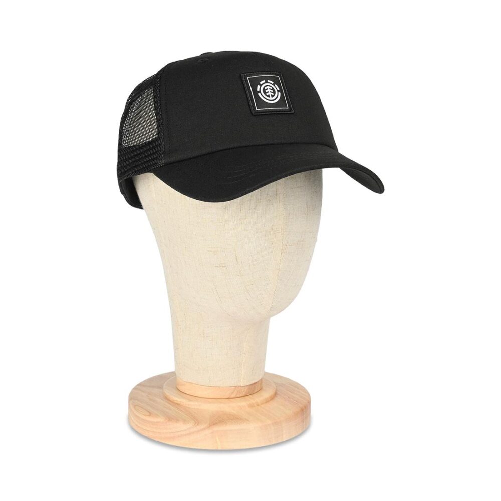 Element Icon Mesh Trucker Cap - Flint Black
