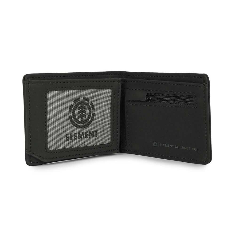 Element Icon Mini Wallet - Flint Black