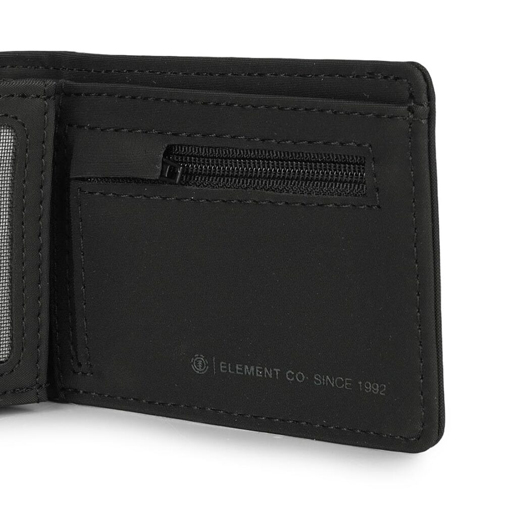 Element Icon Mini Wallet - Flint Black