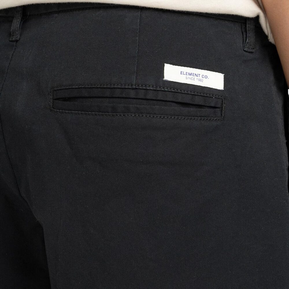 Element Regular Twill Chino Pants - Flint Black