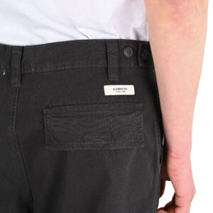 Element Relax Cargo Pants - Off Black