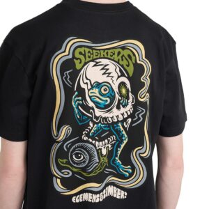 Element x Timber Hermit S/S T-Shirt - Off Black