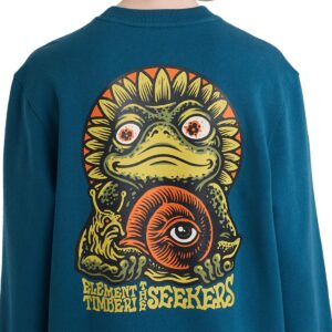 Element x Timber The Frog Crew Sweater - Mallard Blue