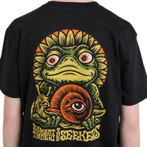 Element x Timber The Frog S/S T-Shirt - Off Black