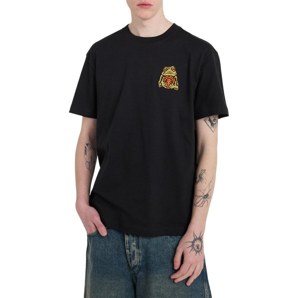 Element x Timber The Frog S/S T-Shirt - Off Black