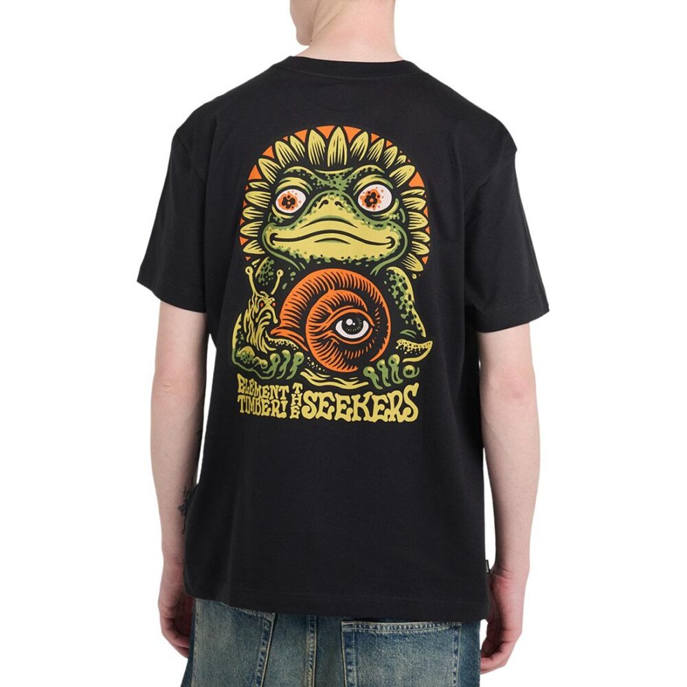 Element x Timber The Frog S/S T-Shirt - Off Black