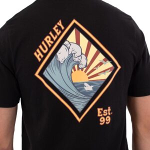 Hurley Disques S/S T-Shirt - Black