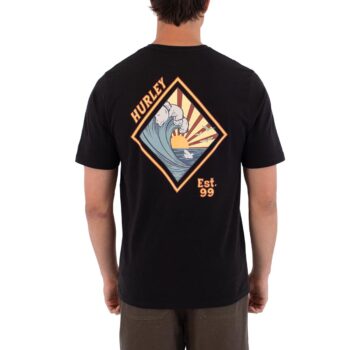 Hurley Disques S/S T-Shirt - Black
