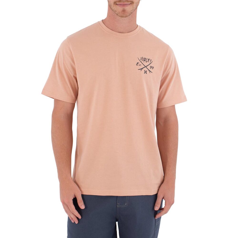 Hurley Evy S/S T-Shirt - Beach Clay