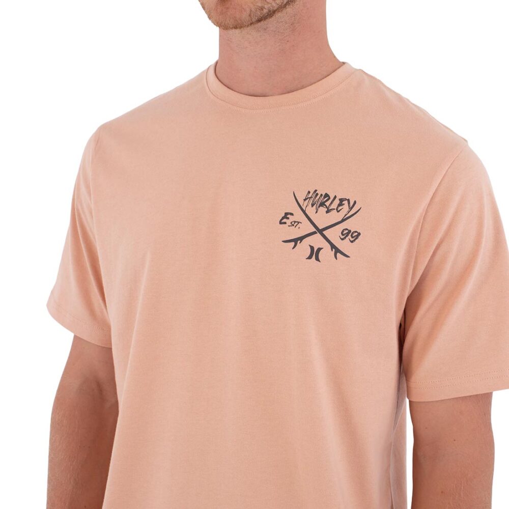 Hurley Evy S/S T-Shirt - Beach Clay