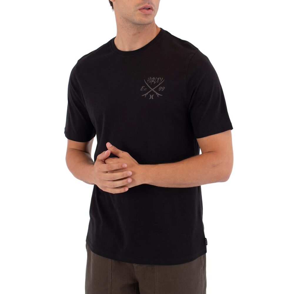 Hurley Evy S/S T-Shirt - Black