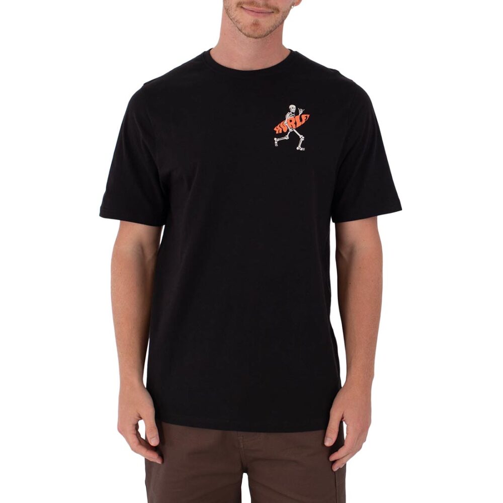 Hurley Printing Press Digeno S/S T-Shirt - Obsidian