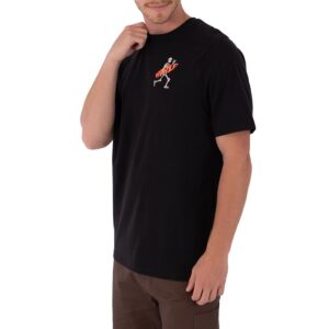 Hurley Printing Press Digeno S/S T-Shirt - Obsidian