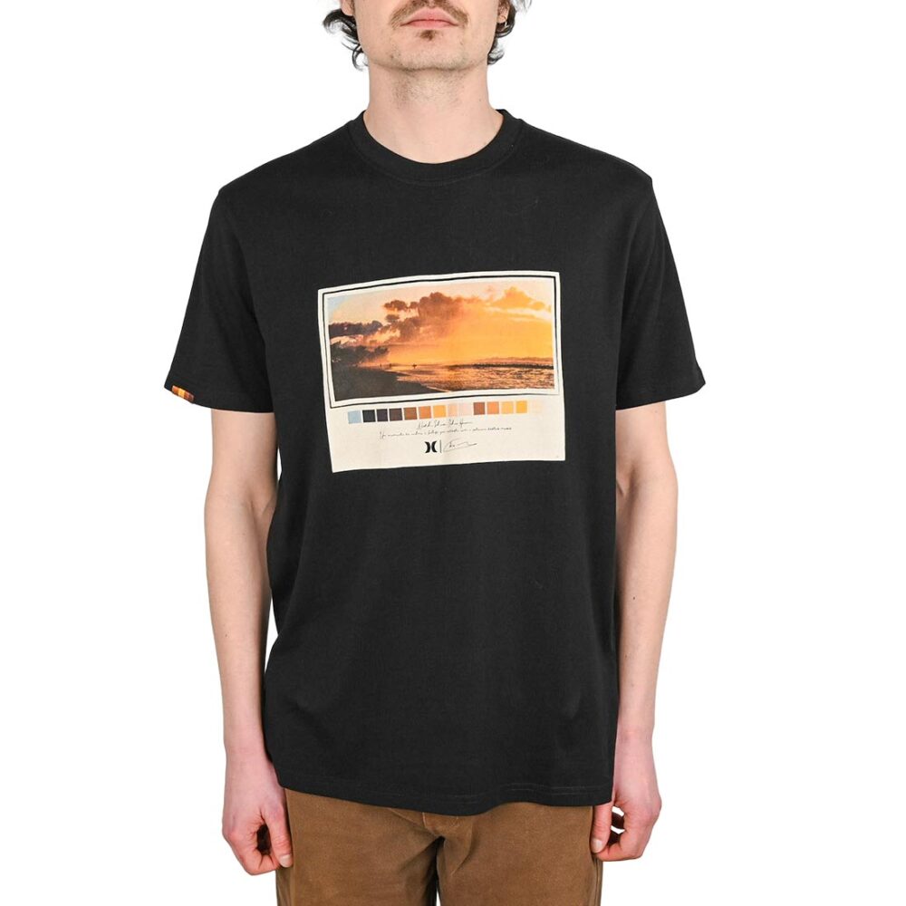 Hurley Helio North Shore Photo S/S T-Shirt - Black