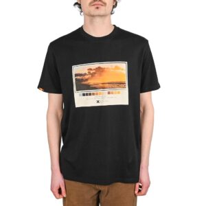 Hurley Helio North Shore Photo S/S T-Shirt - Black
