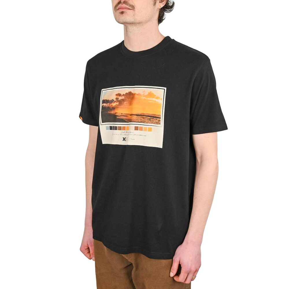 Hurley Helio North Shore Photo S/S T-Shirt - Black