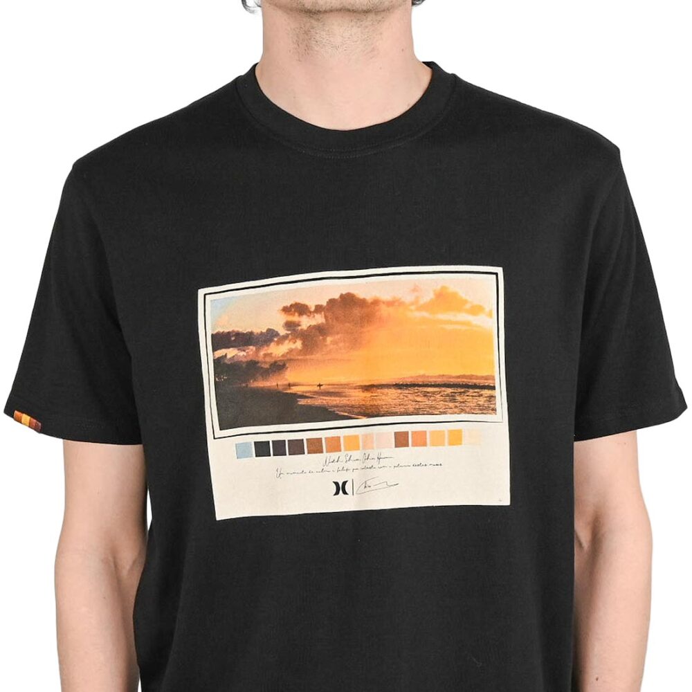 Hurley Helio North Shore Photo S/S T-Shirt - Black