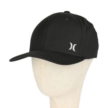 Hurley Micro Icon Flex Fit Cap - Black