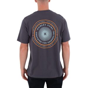 Hurley Pinheiros S/S T-Shirt - Dark Stone Grey