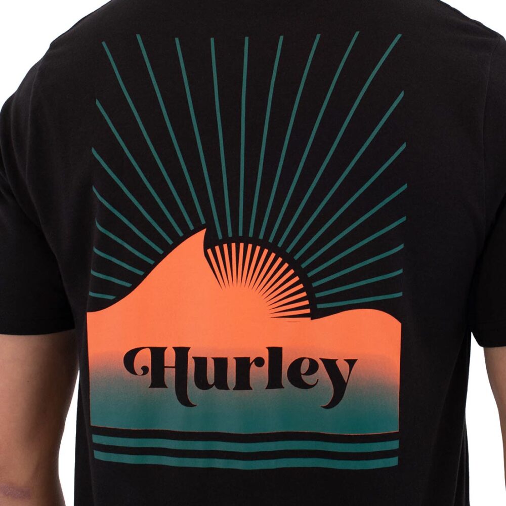 Hurley Surfwar S/S T-Shirt - Black