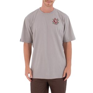 Hurley Trudy Tigger S/S T-Shirt - Particle Grey
