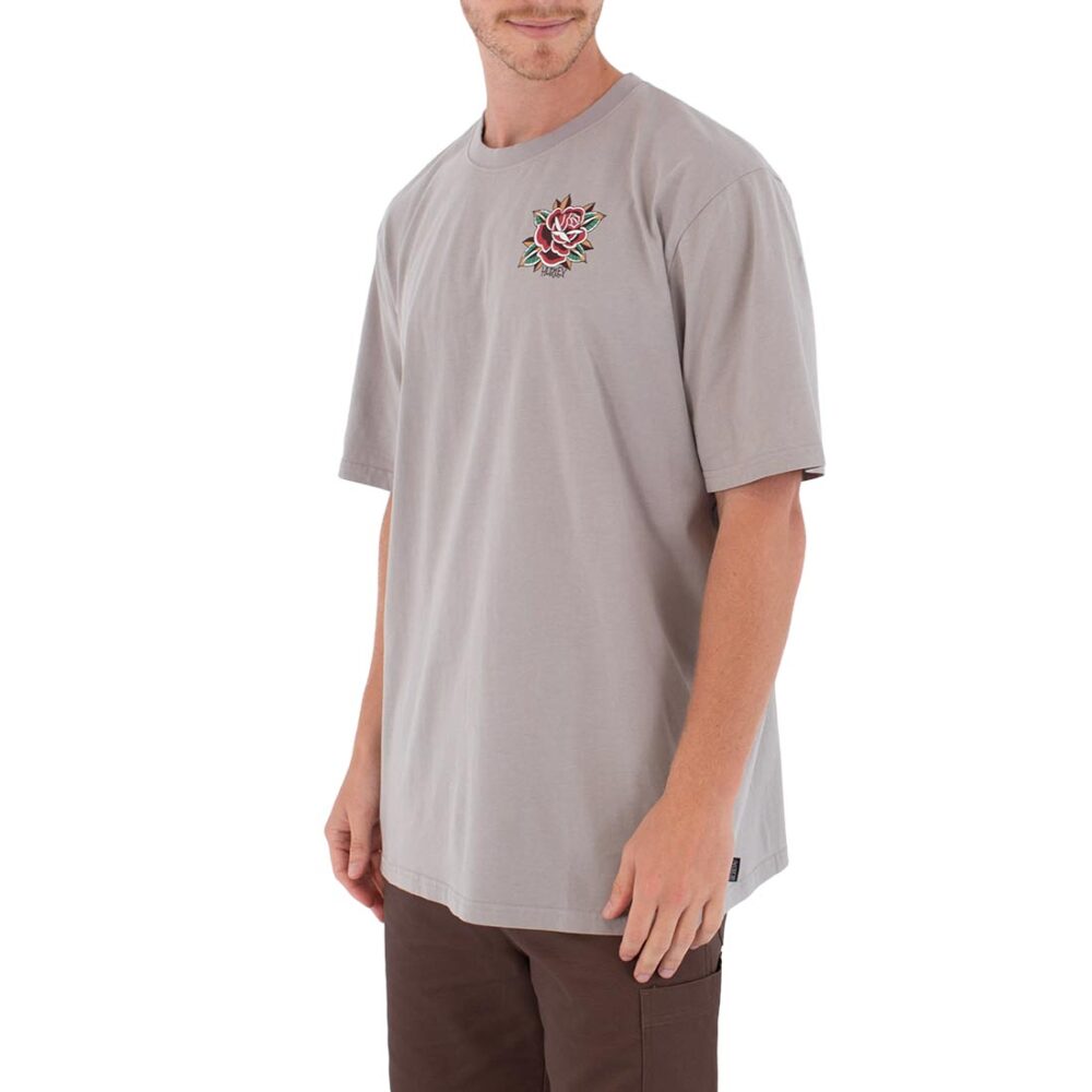 Hurley Trudy Tigger S/S T-Shirt - Particle Grey